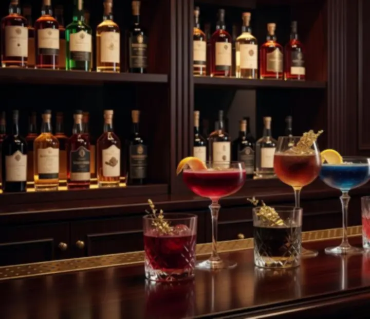 Bar Bohe Max se signature cocktails v tlumeném světle